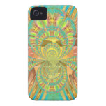 Southwestern Fractal Loops & Swirls for iPhone iPhone 4 Cover