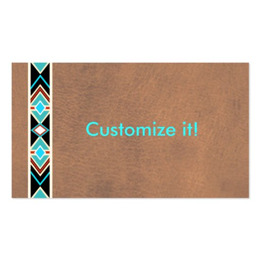 Southwestern Leather Business Cards