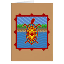 Southwestern Sea Turtle Scene Cards