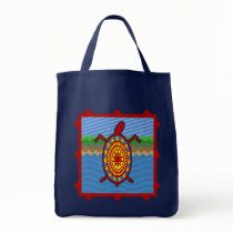 Southwestern Sea Turtle Scene Dark Bags