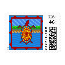 Southwestern Sea Turtle Scene Stamps