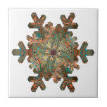 SOUTHWESTERN SNOWFLAKE CERAMIC TILES