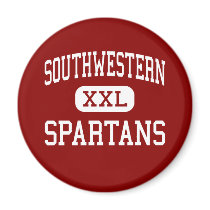 Southwestern - Spartans - High - Shelbyville magnets