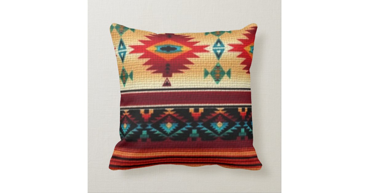 Southwestern Style Pillow Zazzle
