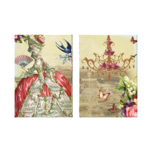 Souvenirs de Versailles Canvas Print