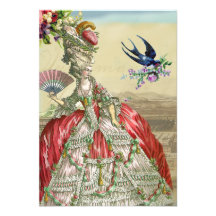 Souvenirs de Versailles  rsvp Custom Invitations