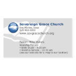 Sovereign Grace Church - For Whom Did Christ Die? Business Card Templates