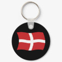 Sovereign Military Order of Malta Flag Keychain