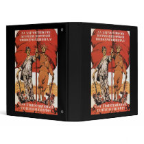 Soviet 3 Ring Binders