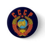 Soviet Coat of Arms CCCP button