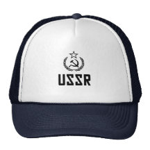 Soviet Crest And Sickle Mesh Hats