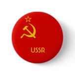 Soviet Flag buttons