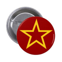 Soviet flag star button buttons