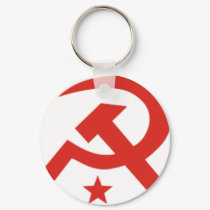 Soviet hammer and sickle design keychains by VanityBarn Soviet hammer and sickle design keychains