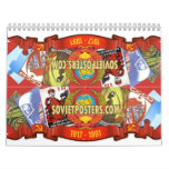 Soviet posters calendars