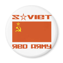 Soviet Red Army Flag magnets by mot_soviet Soviet Red Army Flag magnets