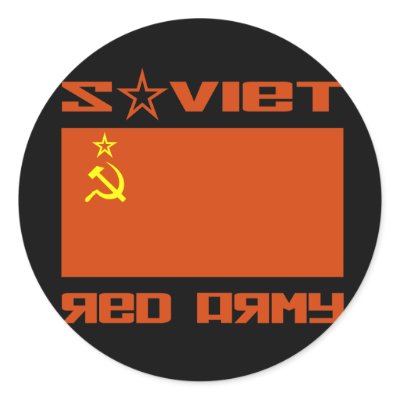 soviet russian flag. Soviet Red Army Flag Round