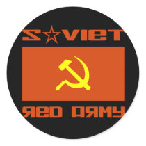 Soviet Red Army Hammer & Sickle stickers