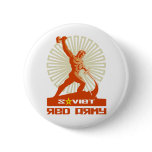 Soviet Red Army Sculpture buttons