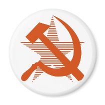 Soviet Red Hammer & Sickle magnets by mot_soviet Soviet Red Hammer & Sickle magnets