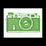Soviet Russian Camera - Avocado postcards