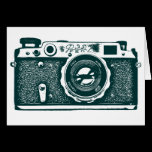 Soviet Russian Camera - Dark Green cards