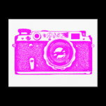 Soviet Russian Camera - Magenta postcards