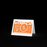 Soviet Russian Camera - Orange cards