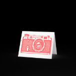 Soviet Russian Camera - Tropical Pink cards