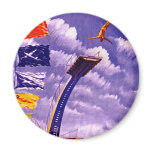 Soviet Sport Propaganda Magnet