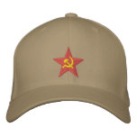 Soviet Star Embroidered Baseball Caps