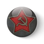 Soviet Star Hammer and Sickle buttons