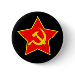 Soviet Star Pin buttons