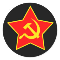 Soviet Star Sticker