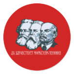 Soviet Round Stickers