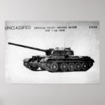 Soviet T-54 Main Battle Tank posters