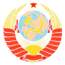 Soviet Union Coat Of Arms Stickers