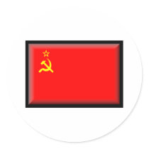 Soviet Union Flag stickers