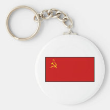 Soviet Union Flag USSR Key Chains