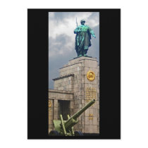 Soviet War Memorial, Berlin, Soldier and Gun Invitation