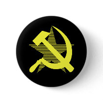 Soviet Yellow Hammer & Sickle buttons by mot_soviet Soviet Yellow Hammer & Sickle buttons