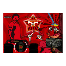 Sovietoblaster DJ posters
