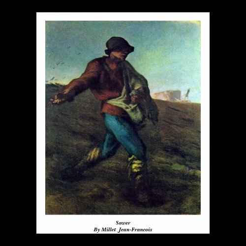 Sower By Millet (Ii), Jean-Francois Posters