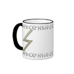 Sowilo Rune gold Mugs