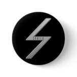 Sowilo Rune grey Button
