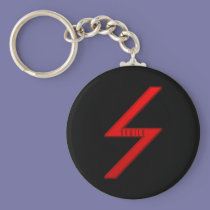 Sowilo Rune red keychains