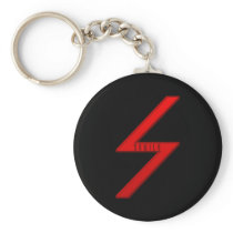 Sowilo Rune red Keychains