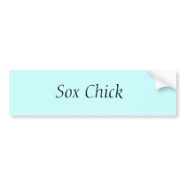 Sox Chick bumper stickers by aly5893 Sox Chick bumper stickers