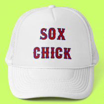 Sox Chick hat by sports_tshirts Sox Chick hat