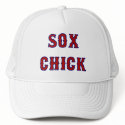 Sox Chick hat by sports_tshirts Sox Chick hat